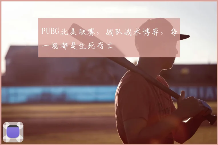 PUBG北美联赛，战队战术博弈，每一场都是生死存亡